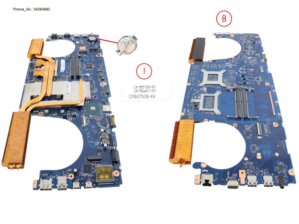 MB ASSY I7-8850H N18E-Q3 P4200 (PRVD)