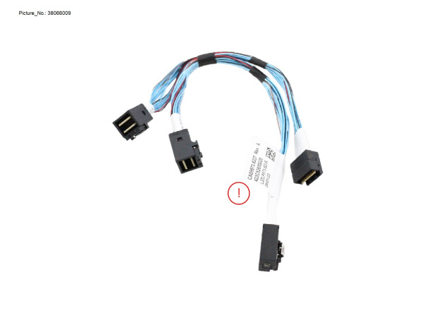 SLIM SAS X4 BP TO RAID CARD