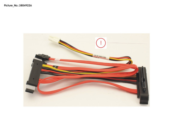 CABLE CP ANG 2X HDD