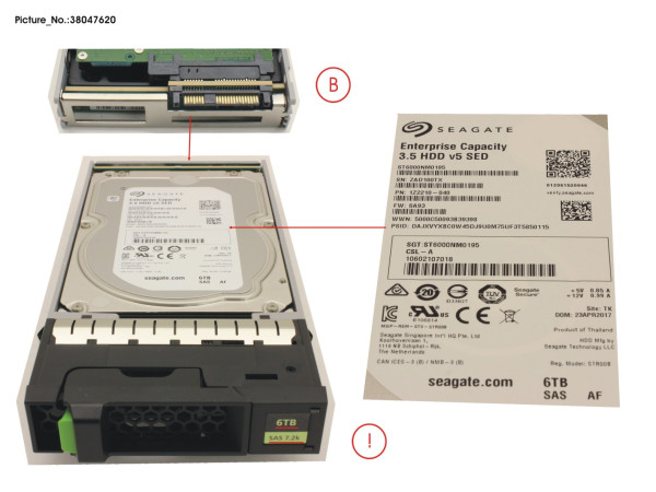 JX40 S2 3.5 SED 6 TB 7K2 12G 512E