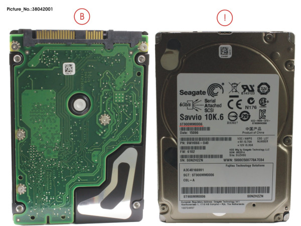 HDD SAS 6G 900GB SFF 10K 2.5'