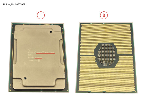 CPU XEON PLATINUM 8153 2,0GHZ 12,5" W