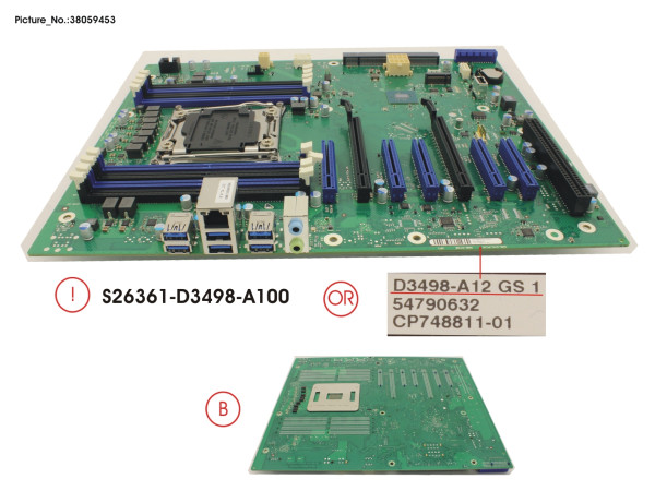 MAINBOARD D3498A (FOR YMFD,YMFE)