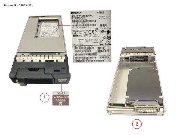 DX S3/S4 SSD SAS 3.5" 400GB 12G