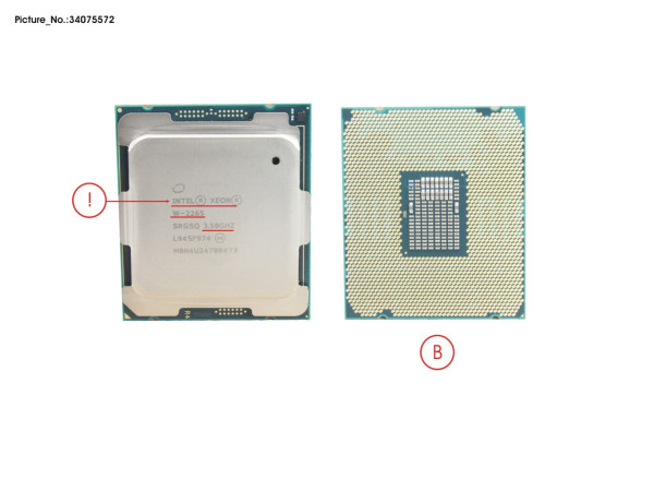 CPU XEON W-2265 12C 3.5GHZ 165W