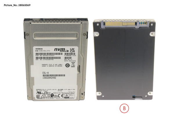 SSD PCIE4 SFF RI 15.3TB