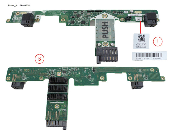 CX400M7 PDB BOARD FOR ALL NVME