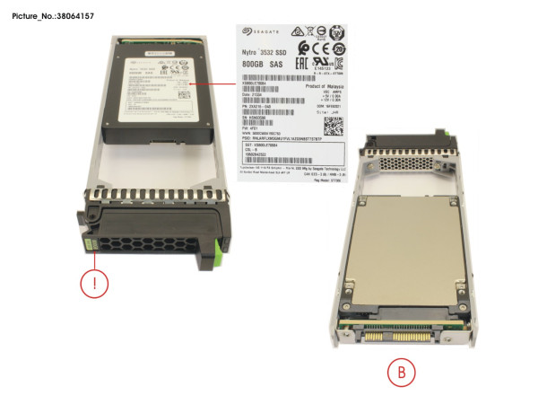 JX40 S2 TLC SSD 800GB MU