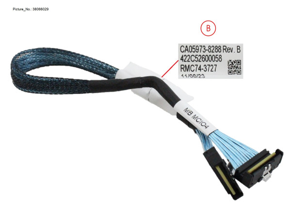 NEW_MCIO_C MB TO 2.5" HSBP (RA TO STR)_M