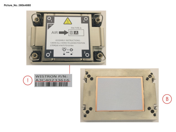 VALUE HEATSINK REAR