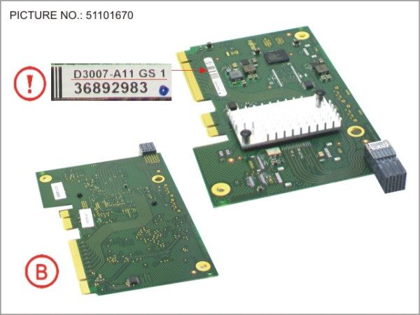 PY SAS HBA MEZZ CARD 6GB