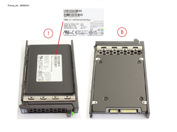 SSD SATA 6G RI 1.92TB SFF