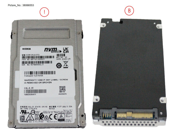 SSD PCIE5 SFF RI 15.3TB