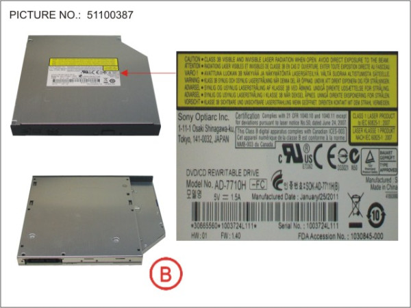 SATA DVD SM SL