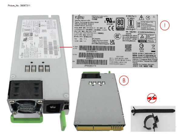 GEN3 900W TITANIUM PSU LOW NOISE