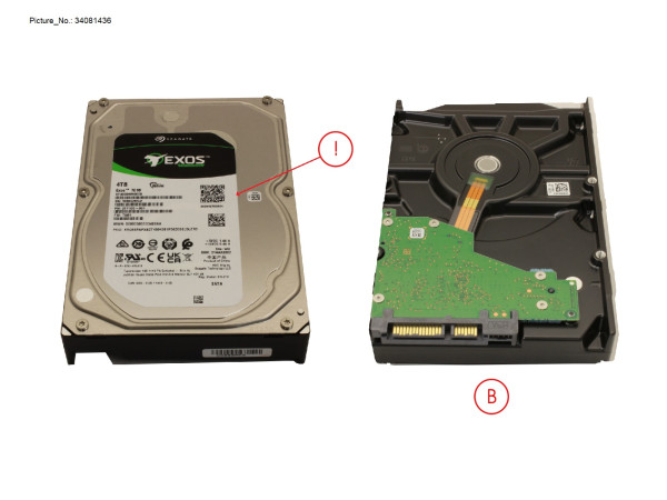 HDD 4TB BC-SATA S3 7.2K 3.5'