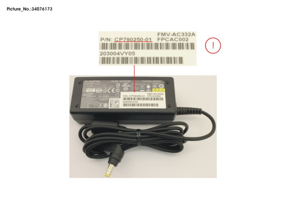 AC-ADAPTER 19V 65W ERP