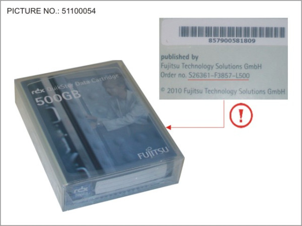 RDX CARTRIDGE 500GB/1000GB