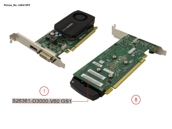 VGA NVIDIA QUADRO K600