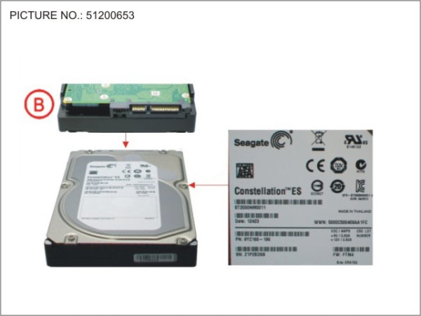 HDD 2000GB BC-SATA 7K2 3,5'