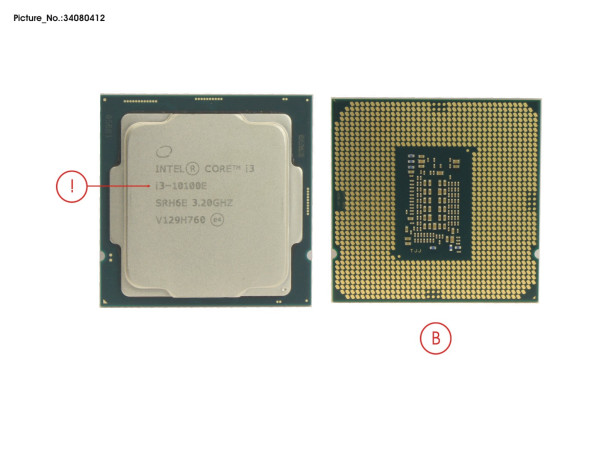 CPU INTEL CORE I3-10100E 3,2GHZ 65W