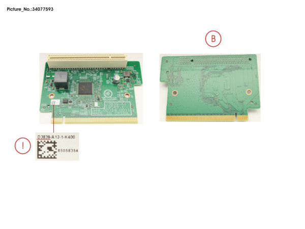 RISER CARD PCI