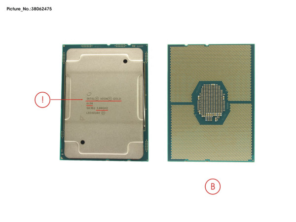 CPU INTEL XEON GOLD 6136 3000 150W