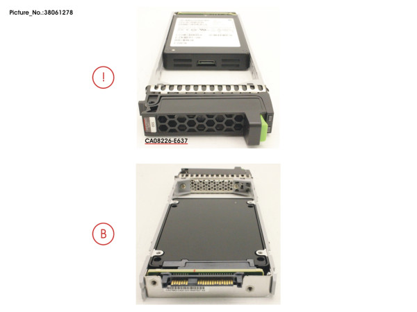 DX S3/S4 SSD SAS 2.5' 7.68TB 12G