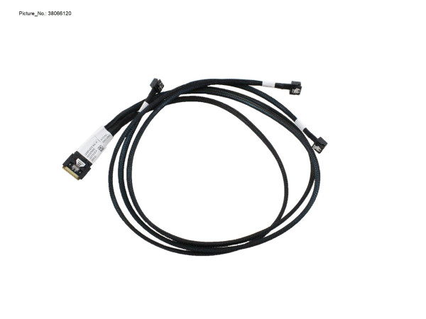 SLIMSAS 8X TO SLIMSAS 4X (3P) Y CABLE (C