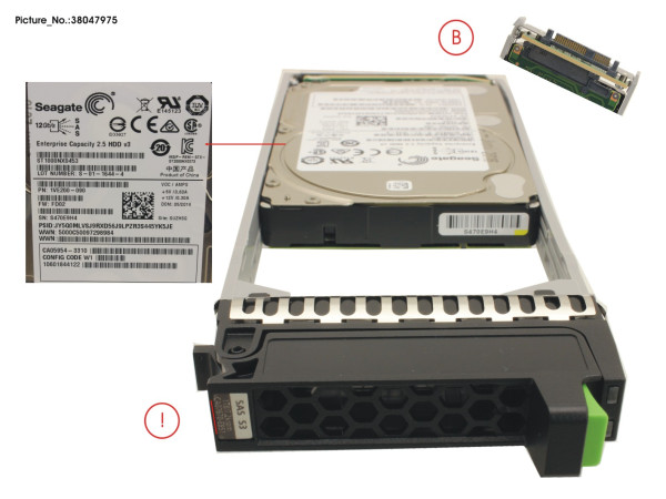 DX S3 HD DRIVE 2.5' 1.0TB 7.2KRPM X1