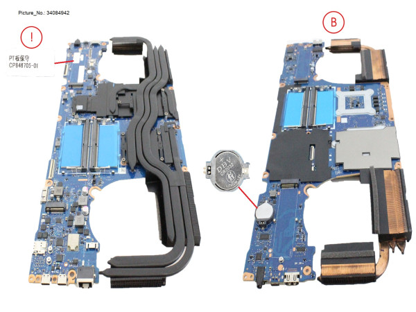 MAINBOARD, I7 RTX A1000 6GB