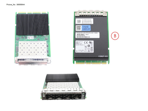 PLAN EP E810-XXVDA4 4X 25G SFP28 OCPV3 I