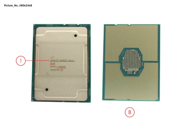 CPU INTEL XEON GOLD 6140 2300 14,0" W