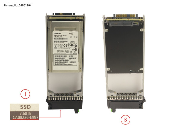 DX S3/S4 SSD SAS 2.5' 7.68TB 12G