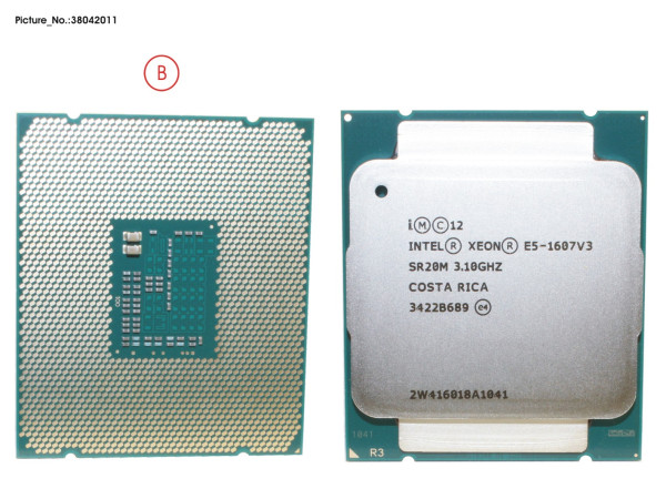 CPU XEON E5-1607V3 3.1GHZ 14,0" W