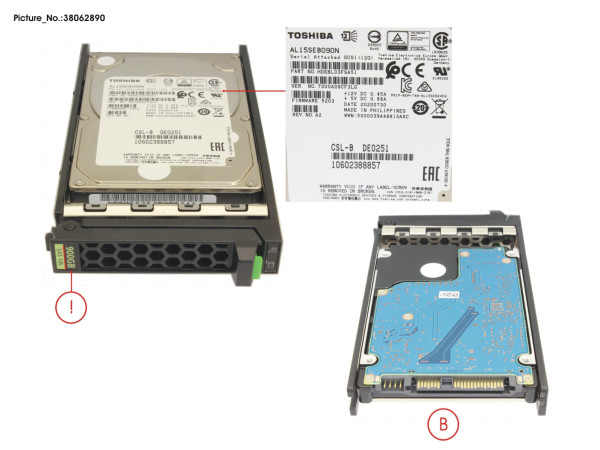 HD SAS 12G 900GB 10K 512N HOT PL 2.5' EP