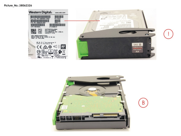 DX S3/S4 HDDE HD DRIVE 8TB 7.2K