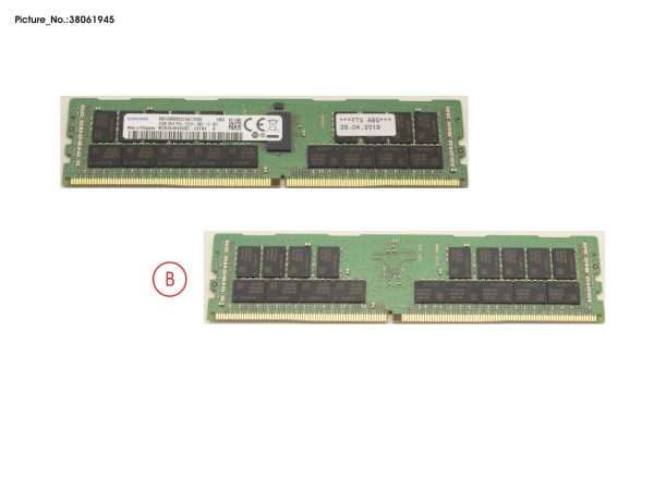 32GB (1X32GB) 2RX4 DDR4-2933 R ECC