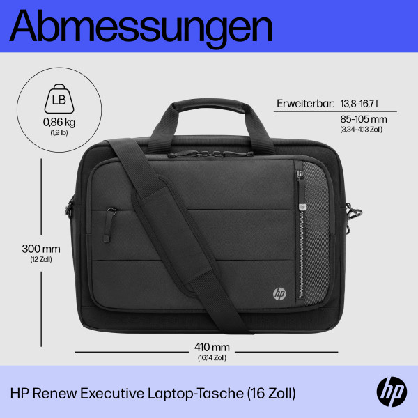 HP Renew Executive Laptoptasche (16 Zoll)
