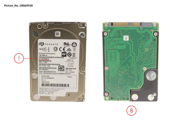 HDD SAS 12G 1.2TB 10K 512E SFF 2.5'