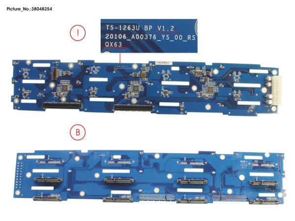 Fujitsu QR1006, Backplane V1.2