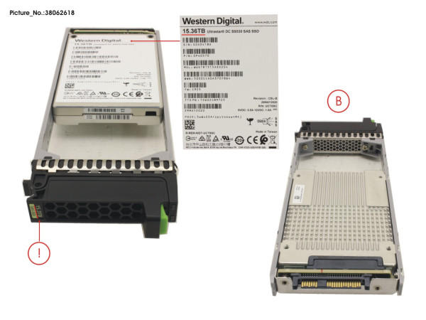 JX40 S2 TLC SSD 15.36TB RI