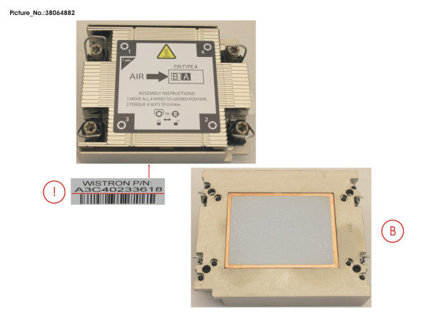 PERFORMANCE HEATSINK REAR