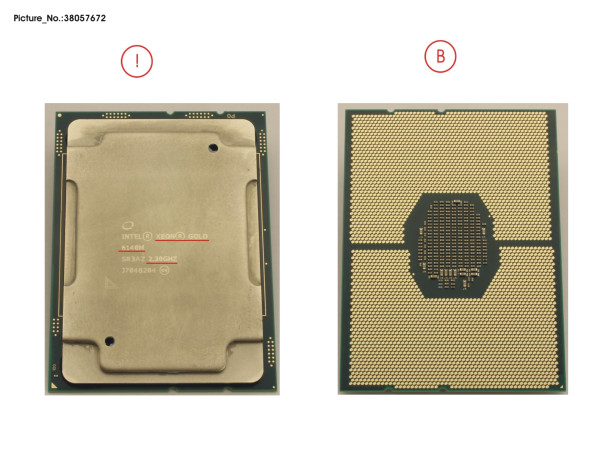 CPU XEON GOLD 6140M 2,3GHZ 14,0" W