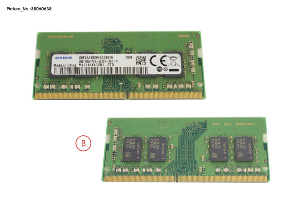 MEMORY 8GB DDR4-2666 SO