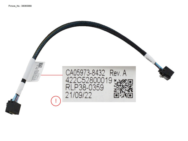 SAS3 CABLE EXPANDER BD TO SAS HSBP