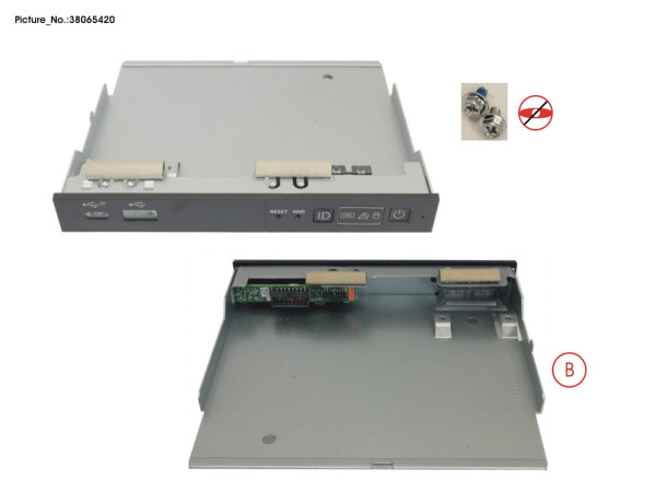 TX1330 ASSY OP MODULE-RACK