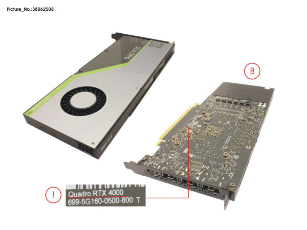 PGRA CP NVIDIA Quadro RTX4000