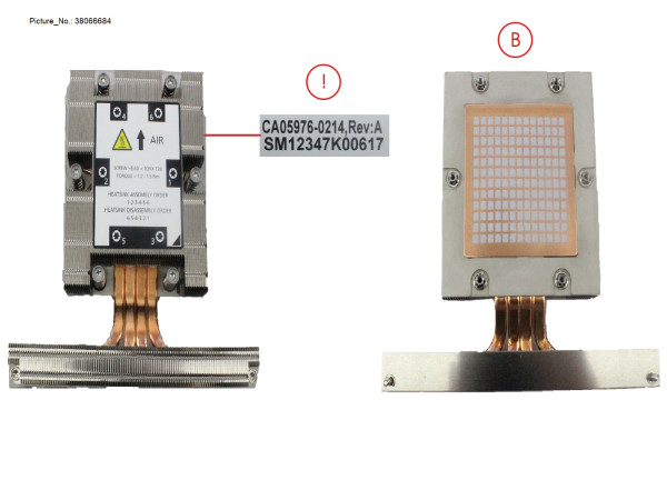 EVAC CPU HEATSINK (AL)