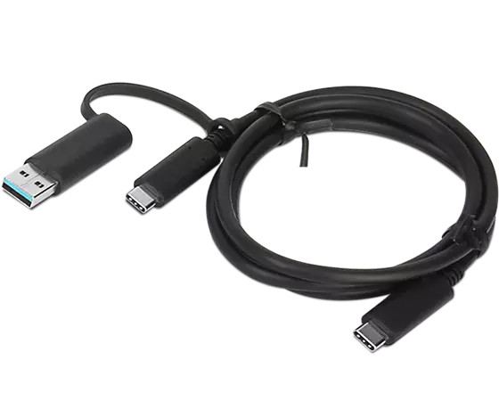 Lenovo Hybrid USB-C with USB-A Cable 1m